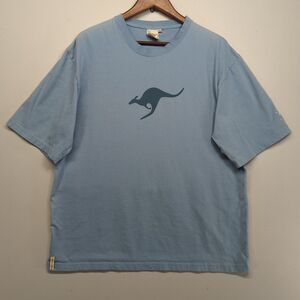 Pacific Creations Sydney Australia Kangaroo T Shirt Mens XXL Blue Graphic